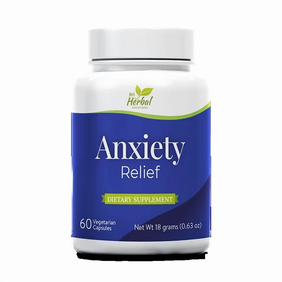 Anxiety Support Natural Herbal Supplement for Calm & Relaxation