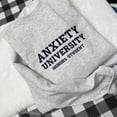 thumbnail image 1 of Anxiety University For Honors Student Embroidered Sweatshirt, 1 of 2
