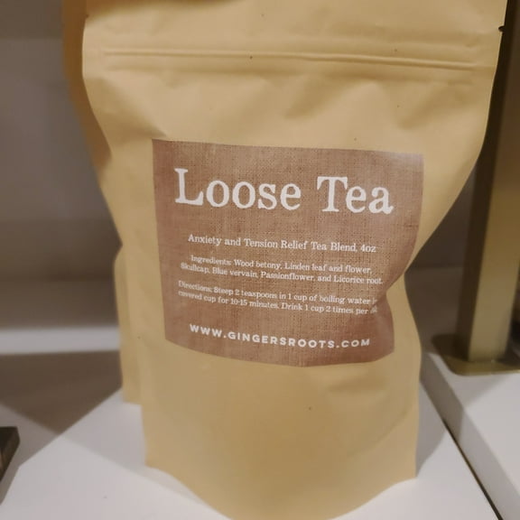 Anxiety and Tension Relief Tea Blend, 4oz