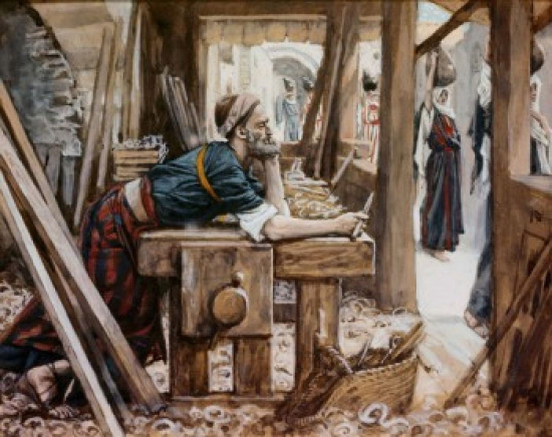 Anxiety of Joseph James Tissot (1836-1902 French) Canvas Art - James Tissot (18 x 24)