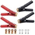 thumbnail image 1 of Anxingo 1000A Battery Jumper Cable Clamps, Heavy Duty Alligator Clips with Pure Copper Jaws-4Pcs, 1 of 7