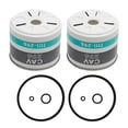 thumbnail image 1 of Anxingo 2Pack EDPN9N074AA Fuel Filter with Gaskets Replacement for Ford Tractor 2000 3000 4000 5000 7000 2600 6500 7500, 1 of 7