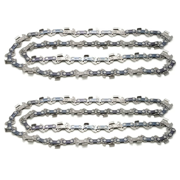 Anxingo 2Packs 14-Inch Chainsaw Chain Replacement for Portland Harbor Freight 64497 64498 3/8" LP 050" 52DL