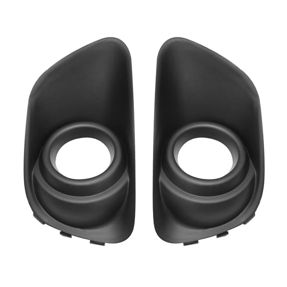 Anxingo 2Pcs Fog Light Lamp Bezel Cover Replacement for Jeep Compass 2011-2017 Replaces 68109871AA 68109870AA