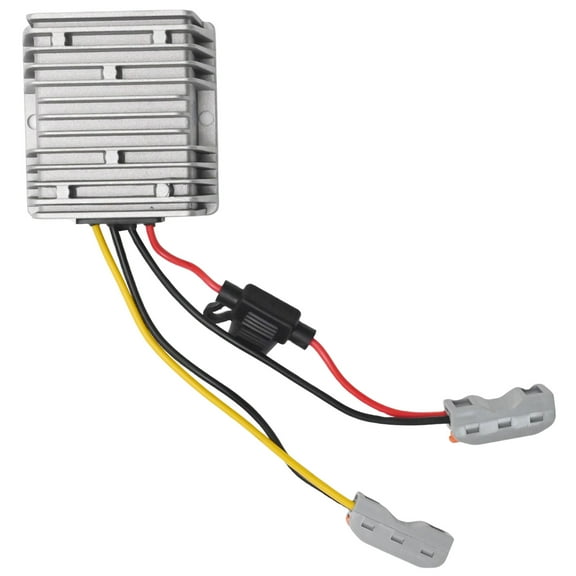 Anxingo 48V/36V to 12V DC Converter, Voltage Reducer Regulator, 10A Waterproof Voltage Regulator with Fuse, Fit for Golf Carts, Scooters, RVs, and Boats