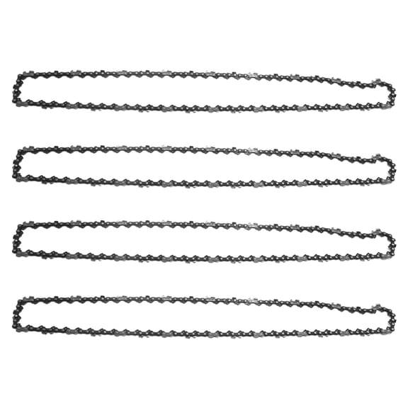 Anxingo 4 Pcs 20 inch Chainsaw Chain 3/8" Pitch .050" Gauge 72 Drive Links Replacement for Husqvarna 455 460 Rancher Replacement for Stihl MS310 MS391