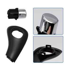 Anxingo 54132-SDA-A81 Shift Button Knob 54141-SDA-A81 Shift Knob Side Plate Repair Kit Replacement for Honda Accord 2003-2005