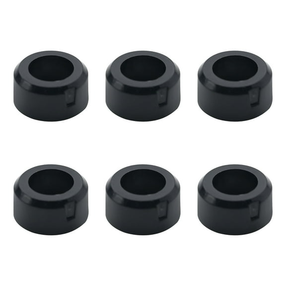 Anxingo 6 Pcs 926-028 Fuel Injector Sleeves Cups Seals Replacement for Ford Explorer Mustang Ranger, F77Z-9G512-AA 1F82-13-250 Adapter Kit Replacement for Mercury Mountaineer V6 4.0L Engine
