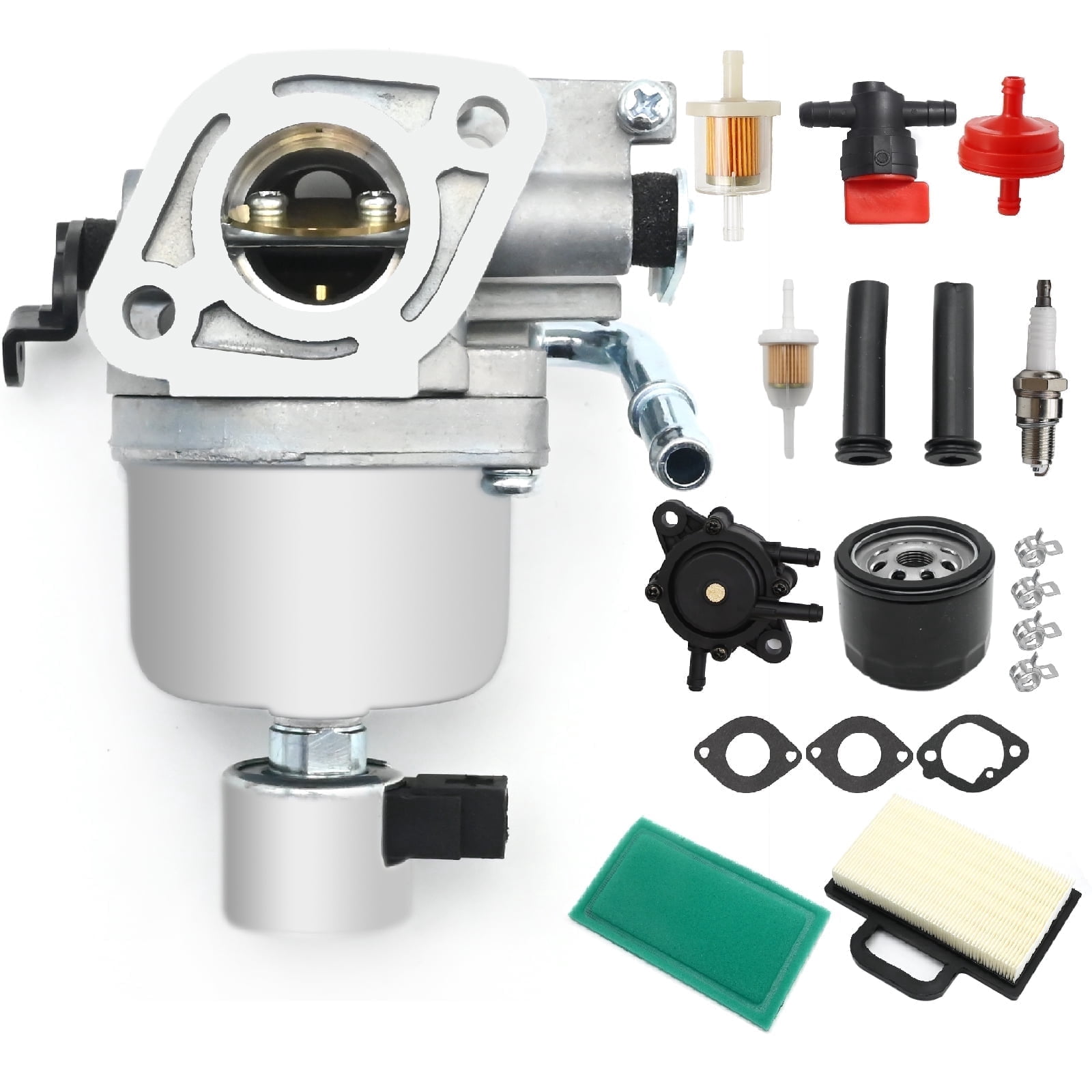 Anxingo 699807 Carburetor Tune up Kit Replacement for 405777 406777 407777 4 Cycle V-Twin 20HP 21HP 23HP 24HP 25HP Engines Lawn Mower Carb