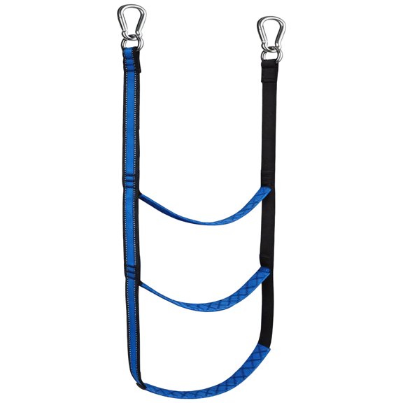 Anxingo Boat Rope Ladder, Heavy Duty Climbing Rope Ladder for Inflatable Boat, Kayak, Motorboat, Canoeing-3Step