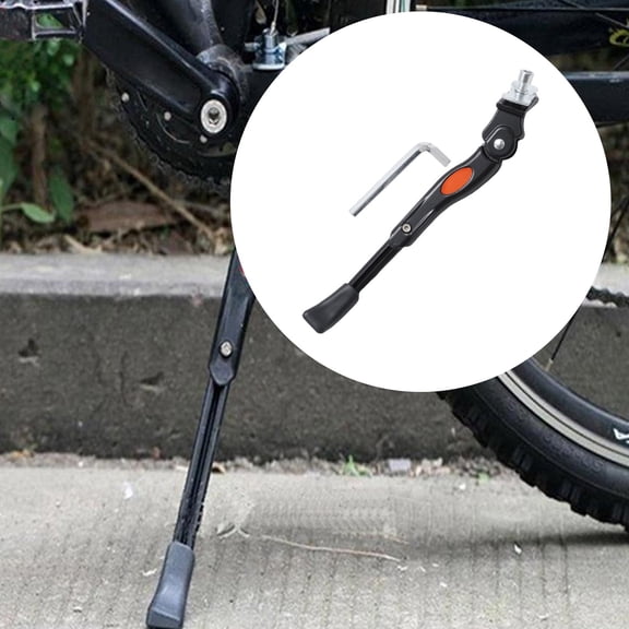 Anxingo Mountain Bike Kickstands Mount for 20"-27.5" Bicycles ,Adjustable Aluminum Alloy Center Stand for Bicycle, Mountain Bikes, and Road Bikes