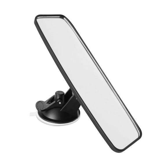 Anxingo Rear View Mirror, Adjustable Car Interior Rear View Mirror Car Seat for Universal Cars Trucks SUV-9.64 x 2.6 inch (White)