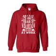 thumbnail image 1 of Any Day Behind Bars Is Better Than A Day At Work Funny DT Sweatshirt Hoodie, 1 of 2