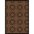 thumbnail image 1 of Any Day Matinee Antique Scroll Rectangle Theater Area Rugs  01 Black - 3 ft. 10 in. x 5 ft. 4 in., 1 of 1