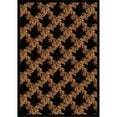 thumbnail image 1 of Any Day Matinee Corinth Rectangle Theater Area Rugs  01 Black - 7 ft. 8 in. x 10 ft. 9 in., 1 of 1