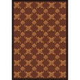 thumbnail image 1 of Any Day Matinee Queen Anne Rectangle Theater Area Rugs  03 Burgundy - 7 ft. 8 in. x 10 ft. 9 in., 1 of 1