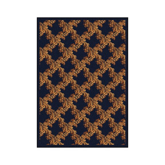 Corinth 10'9" x 13'2" Area Rug In Color Navy