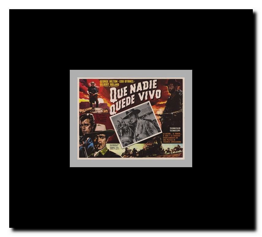 Any Gun Can Play Framed Movie Poster