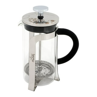 BonJour French Press Coffee Make 2 Cup, 6.5” Tall, 4” Wide.