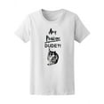 thumbnail image 1 of Any Problems Dude Cat Tee Women's -Image by Shutterstock, 1 of 2