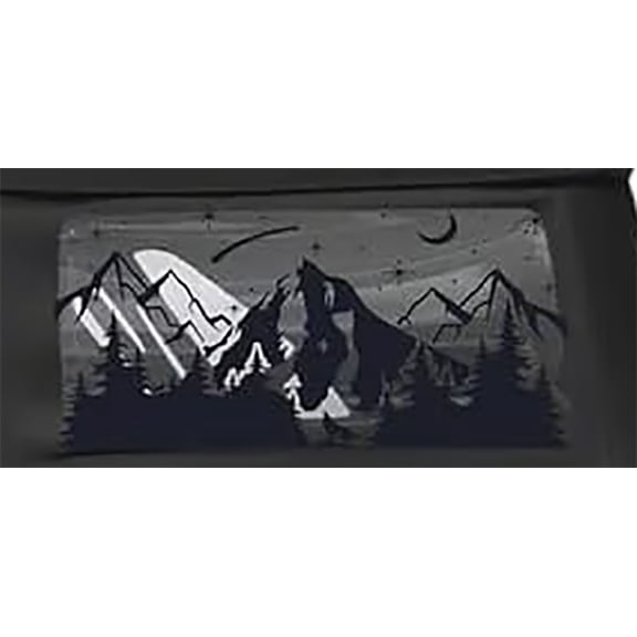 Any Sticker You Want - Universal Starry Sky Mountain Theme Rear Side Window Vinyl Decal Sticker Set Custom Made to Fit Any Vehicle - Set of Two