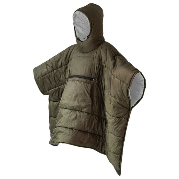 Any Weather Wearable Camping Quilts Insulated Cloak Perfect for Hiking Backpacking Cold Weather Practical Design