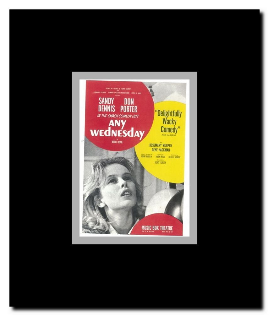 Any Wednesday (Broadway) Framed Movie Poster