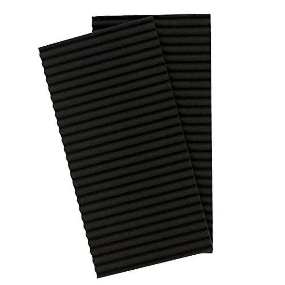 AnyAir Window Air Conditioner Season Protection-Pack of 2 Foam Insulating Panels, Black