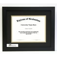 thumbnail image 1 of AnySizeFrame 11X14 Wide Satin Black Diploma Frame, 1 of 2