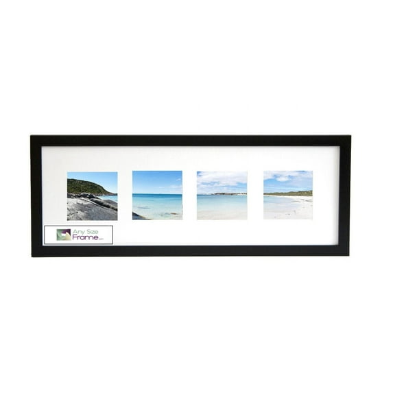 AnySizeFrame Thin Satin Black Instagram 8X23 Pictureframe