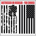 thumbnail image 1 of AnyStickerYouWant Full Rooftop USA American Distressed Flag & Reguler Flag Decal Sticker Car Truck Van Stickers fits & Compatible fits on Most Any Model, 1 of 8