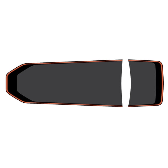 AnyStickerYouWant - Hood/Rear Deck Rally Racing Stripe Vinyl Decal Compatible with and Fits Mach 1 Ford Mustang 2018-2023