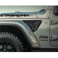 thumbnail image 1 of AnyStickerYouWant - Lightning Fender Vent Vinyl Decal Sticker Fits & Compatible with Jeep Wrangler JL/Jeep Gladiator JT 2018+ Lightning Decal Print, 1 of 5
