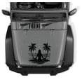 thumbnail image 1 of AnyStickerYouWant - Yoga Beach Palm Tree Namaste Vinyl Decal Sticker, 22" Tall Waterproof Lotus Vinyl Hood Decal/Car Window Stickers - Fits on & Compatible with Jeep Wrangler & Jeep Gladiator, 1 of 7