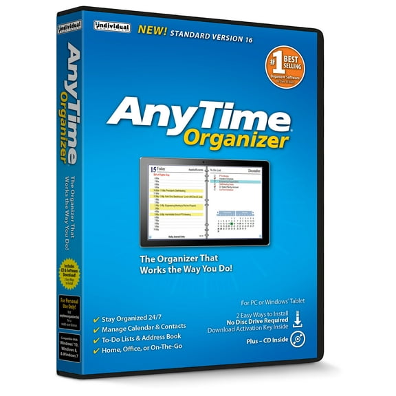 AnyTime Organizer Standard 16
