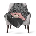 Anya Anime Baby Blanket, Cute Cartoon Ultra Soft Cozy Flannel