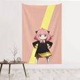Anya Anime Tapestry Cute Cartoon Aesthetic Tapestries Wall Art