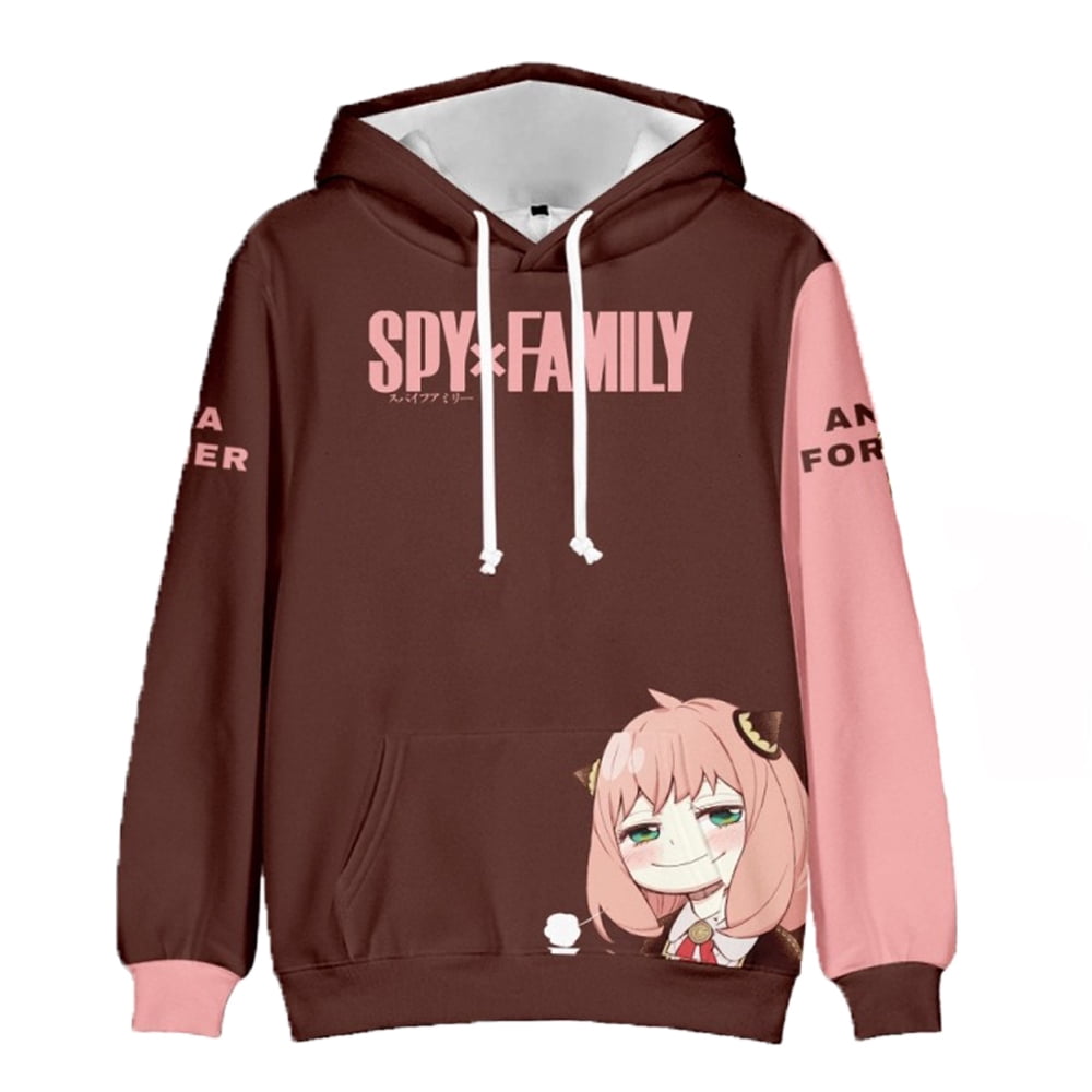 SPY X FAMILY Merch Hoodie Streetwear Clothes Cosplay Sweatshirt Harajuku  Long Sleeve 