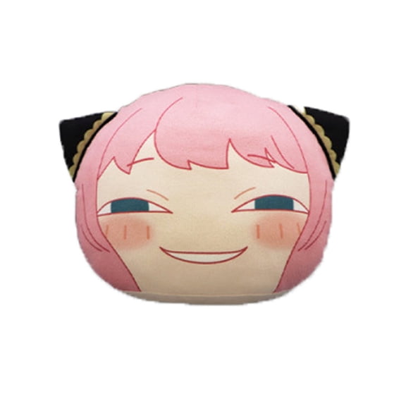 Anya Forger Plush Toys, 13 inch SPY FAMILY Anya Forger Characters Plushies, 35cm Game Figure Stuffed Pillow Cartoon Merch Prop for Gaming Fans -A