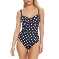 thumbnail image 1 of Anya Riva Spot Underwire One Piece Swimsuit, 1 of 4