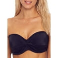 thumbnail image 1 of Anya Riva Twist Bandeau Underwire Bikini Top Swimsuit, 1 of 5