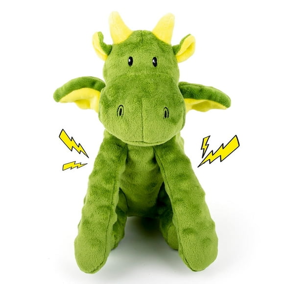 Anyask Small Medium Dog Squeak Toys for Aggressive Chewers,Pterosaur