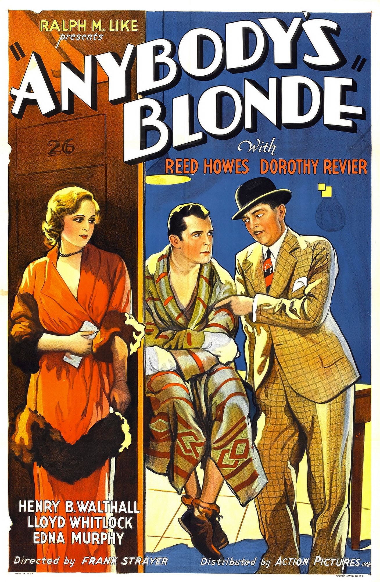 AnybodyS Blonde Canvas Art - (24 x 36)