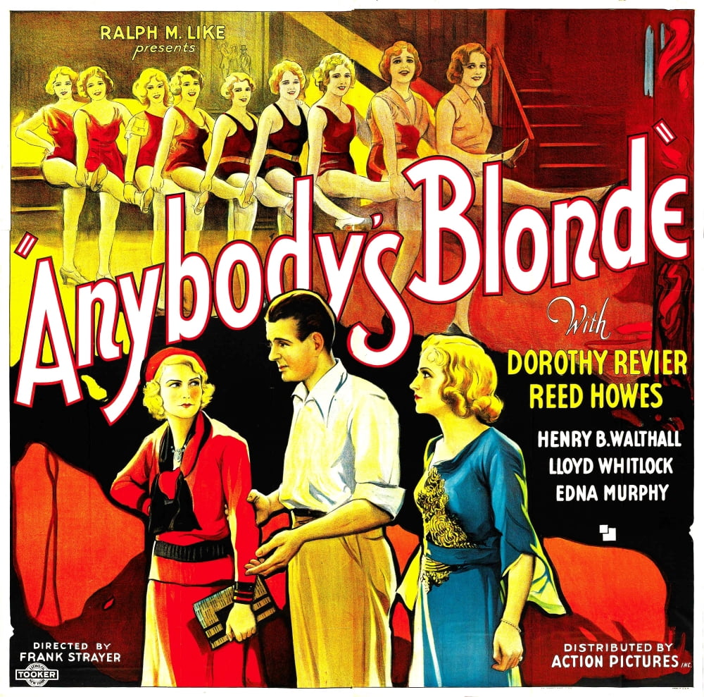 AnybodyS Blonde Canvas Art - (28 x 22)
