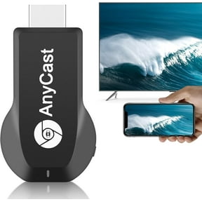Anycast HD Wireless Display Adapter WiFi 1080P Mobile Screen Mirroring Receiver Dongle for iPhone Mac iOS Android to TV Projector Support Miracast Airplay DLNA