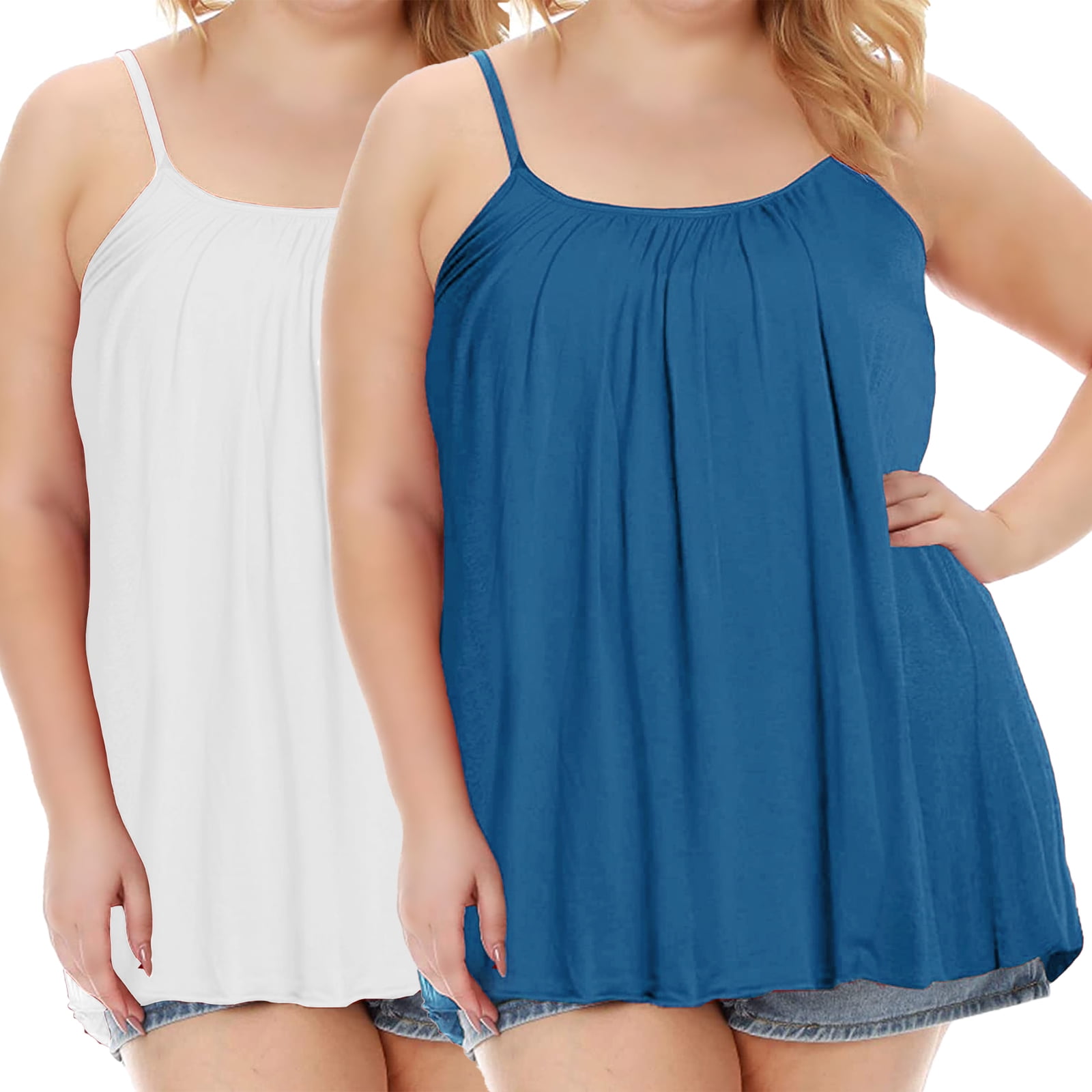 https://i5.walmartimages.com/seo/Anyfit-Wear-2-Pack-Women-Tank-Top-with-Built-in-Bra-Flowly-Relaxed-Cami-Adjustable-Straps-Camisole-with-Pleats-Navy-White-3X-Large_4f3dacd4-58a3-46d3-8d21-b041e56716a7.71b95de07e6f1e93d14d3a6d21086046.jpeg