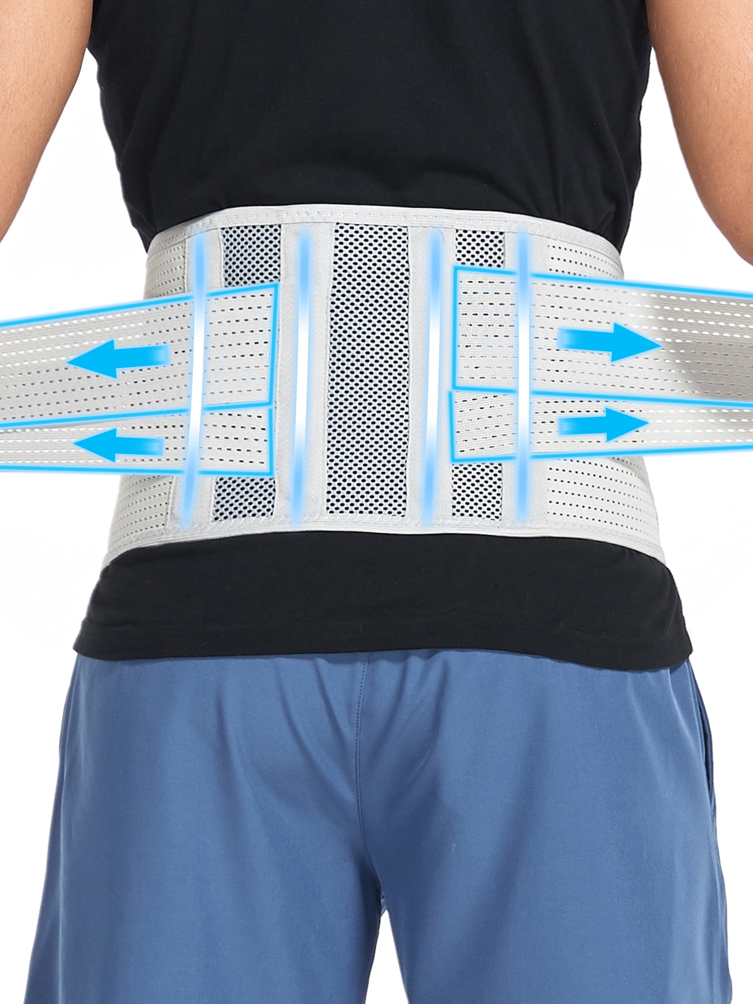 Anyfit Wear Back Braces for Lower Back Pain, Breathable Back Support