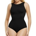thumbnail image 1 of ANYFIT WEAR Backless Crew Neck Thong Bodysuit Shapewear for Women Full Body Shaper Tummy Control Butt Lifting Seamless Slimming Tank Top, 1 of 7
