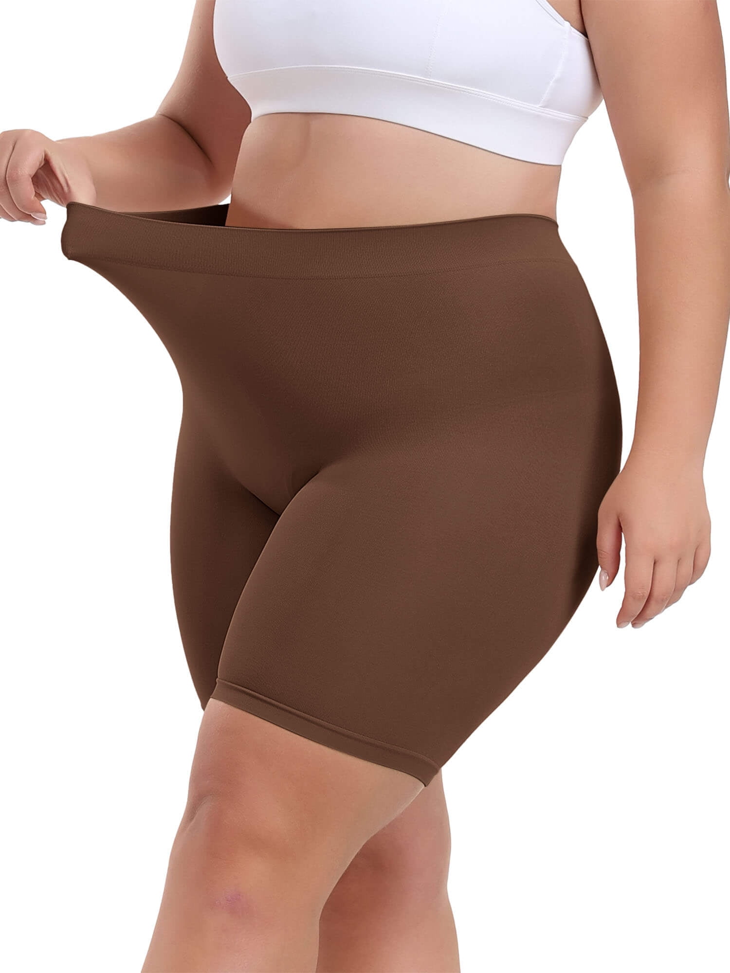 Anyfit Wear Plus Size Mid Waisted Body Shaper Shorts Russia Ubuy