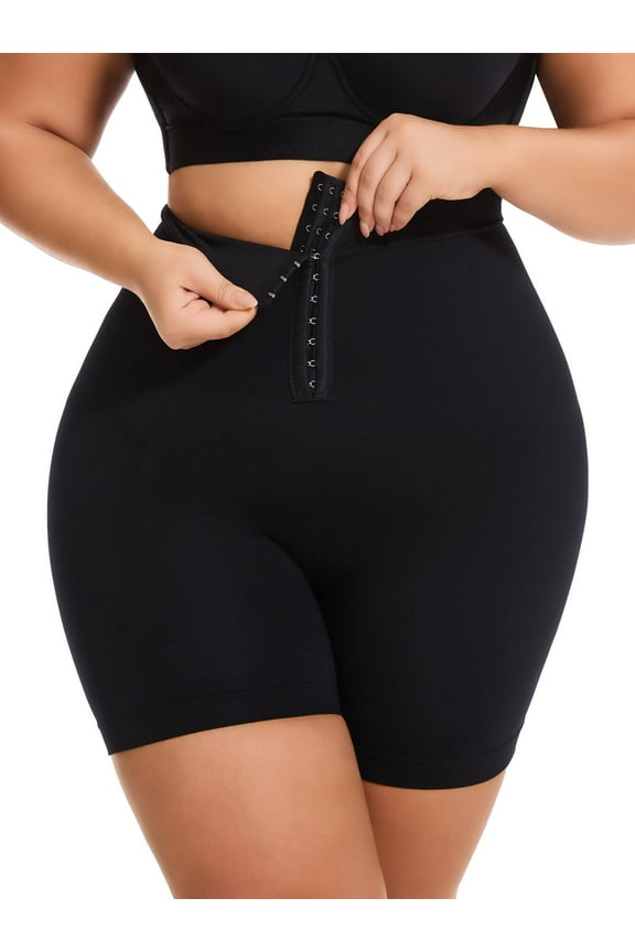 Plus Size Shapewear Shorts for Women High Waist Body Shaper Tummy Control Panties